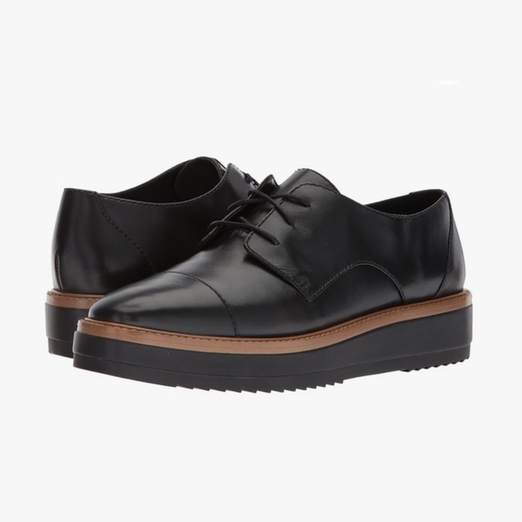 Nine West Vada Platform Oxford Shoes Size 8 Black - Picture 16 of 16